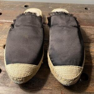 LF/Life Iris Black Cork Slide Sandal